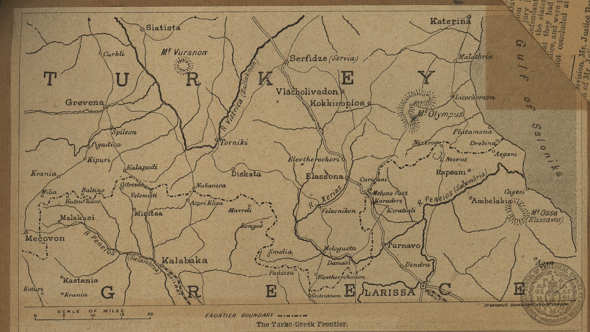 The Turko-Greek Frontier